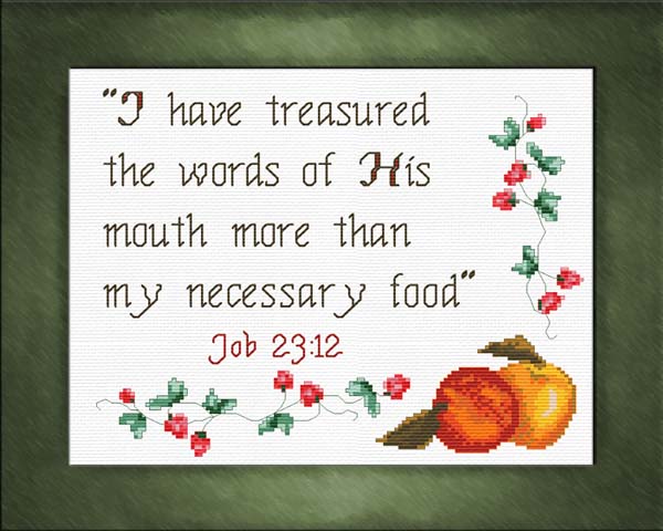 Treasured the Words - Job 23:12